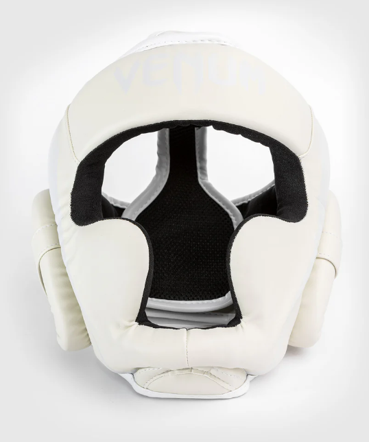 Venum Elite Head Gear White/White